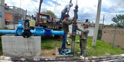 Regularizan el suministro de agua en Panotla imagen 2