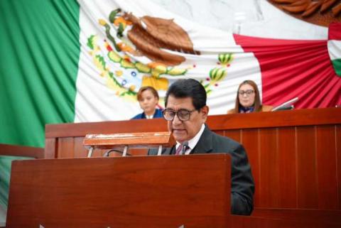 Propone Héctor Ortiz actualizar la Ley del Control Constitucional del Estado de Tlaxcala