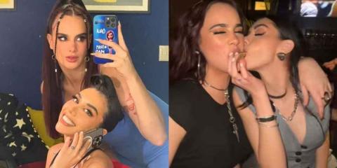 Ya no pueden esconder su amor Gala Montes y Karime