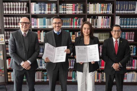 Firman Poder Judicial del Estado de Tlaxcala y Escuela Nacional de Formación Jurídica Convenio de Colaboración Académica imagen 3