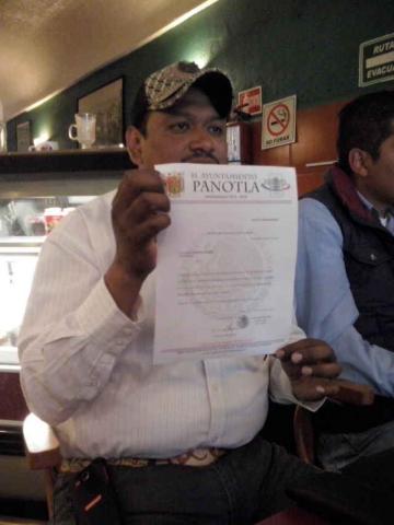 Anuncian antorchistas de Panotla marcha-caminata por incumplimiento gubernamental imagen 2