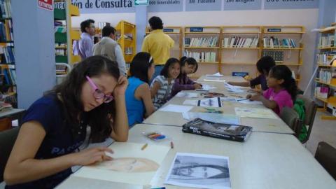 Concluye taller de dibujo y pintura infantil imagen 1