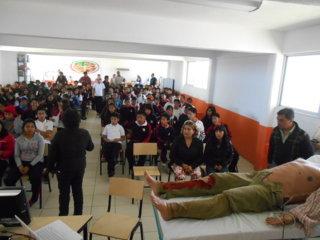 Estudiantes de Tzompantepec reciben capacitación en primeros auxilios imagen 1