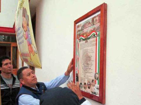 Colocan autoridades de Tetlanohcan Bandos Solemnes imagen 3