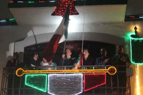 Sin contratiempos festejo de fiestas patrias en Nativitas