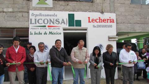 Aperturan nueva lechería Liconsa en Tzompantepec imagen 4