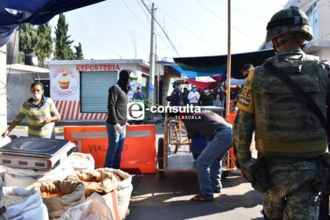 Se instala el tradicional tianguis de Teolocholco imagen 3