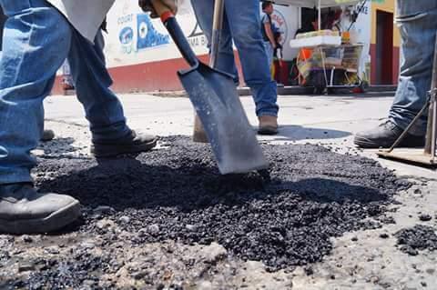 Implementan en Calpulalpan programa permanente de bacheo imagen 1