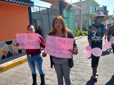 Caminata en Quilehtla por el rechazo a la violencia femenina imagen 3