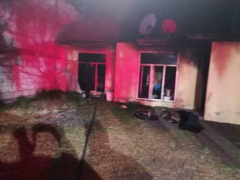 Seguridad Pública y protección civil de Tzompantepec atienden incendio en casa habitación
