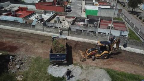 En Tzompantepec Arturo Rivera Ejecuta Obra Pública Municipal 2019 imagen 2