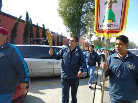 Recibe Tzompantepec llama de Independencia imagen 3