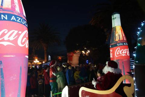 Llego a Calpulalpan la Villa Navideña de Coca Cola imagen 3