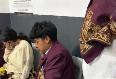 Arrollan a huehues de la camada Quetzaltzin en pleno carnaval de Chiautempan