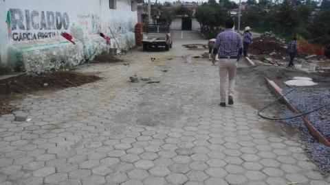 Cambian redes de drenaje en Texóloc imagen 1