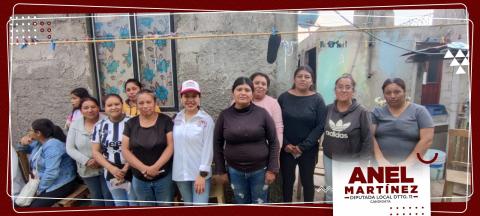 Anel Martínez está sumando voluntades en el distrito 11 y va creciendo