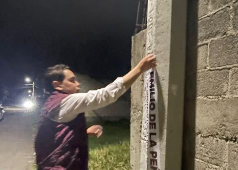 No a la guerra sucia en el Distrito XIII exigió Emilio De la Peña imagen 2