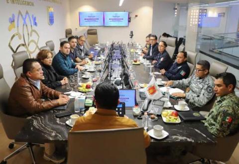 Instalan mesa de seguridad y coordinación permanente con motivo al 8M imagen 1