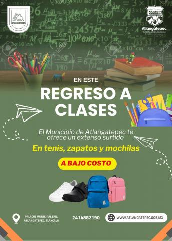 Abren oportunidad para obtener equipamiento para el regreso a clases, en Atlangatepec