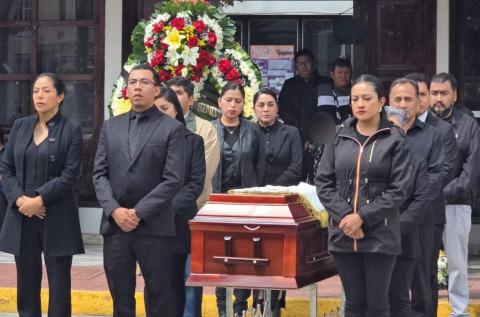 En Papalotla rinden homenaje póstumo al fallecido regidor Edgar Sauz Arroyo