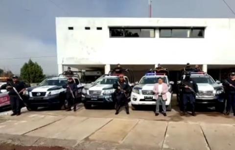 Fortaleciendo la seguridad en Xaltocan; llegan nuevas patrullas