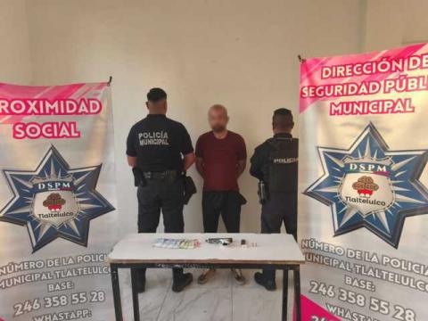 Respuesta policial inmediata de Tlaltelulco, asegura a presunto ladrón imagen 1