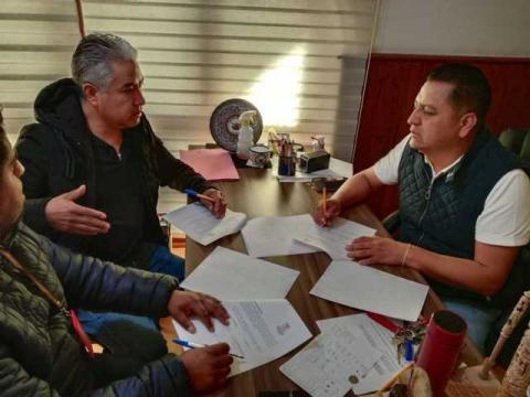 Firma de Convenio en Apoyo a la Economía Familiar de Teolocholco