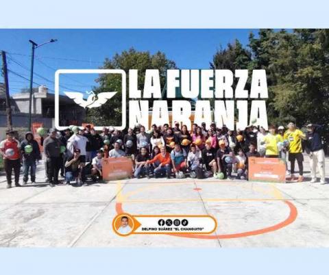 Delfino Suárez “El Changuito” aplaude compromiso social de jóvenes a través del Torneo Naranja