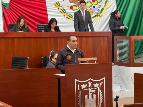 Miguel Ángel Caballero Yonca propone una nueva Ley de Juicio Político para Tlaxcala