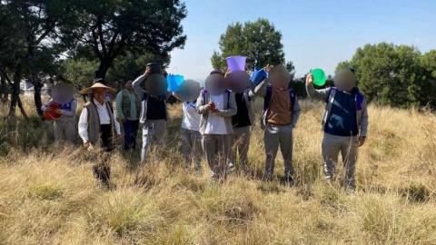 En Papalotla inician acciones del programa "Riego de Auxilio a la Madre Tierra"