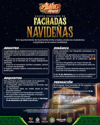 Invitan a participar en el 4.º Concurso de Fachadas Mágicas en Huamantla
