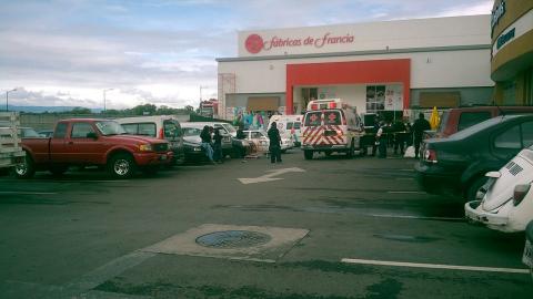 Una persona resultó herida de bala durante un intento de asalto