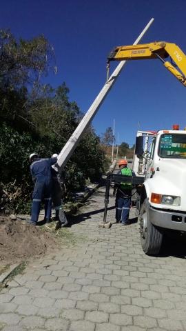 Alcalde pone en marcha trabajos de electrificación en Bugambilias y Caracoles imagen 3
