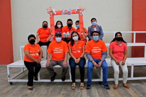 En Xiloxoxtla el 25 de cada mes se conmemora el Día Naranja