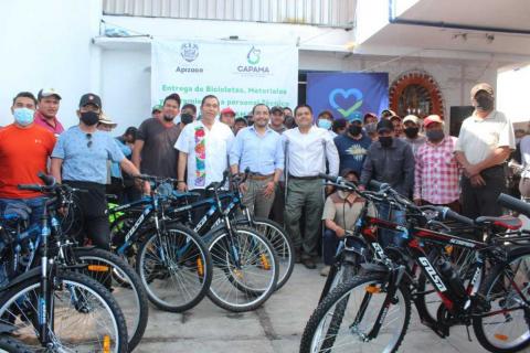 Equipan al personal de Agua Potable y Alcantarillado de Apizaco