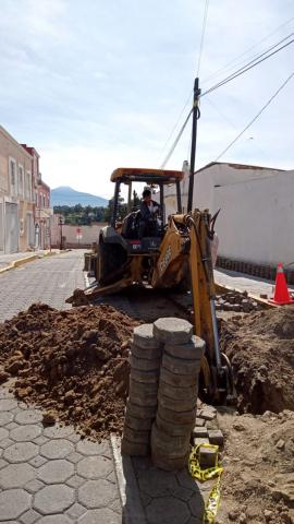 Siguen los trabajos para mejor distribución de agua potable en Panotla