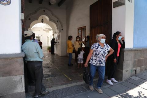 Se manifiestan pobladores de Zacatelco en la Diócesis de Tlaxcala imagen 1