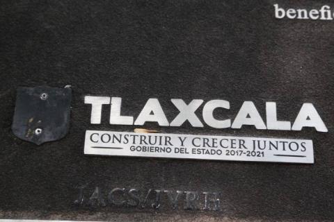 Tlaxcaltecas vandalizan placa de patrimonio de la humanidad de ex convento de San Francisco imagen 1