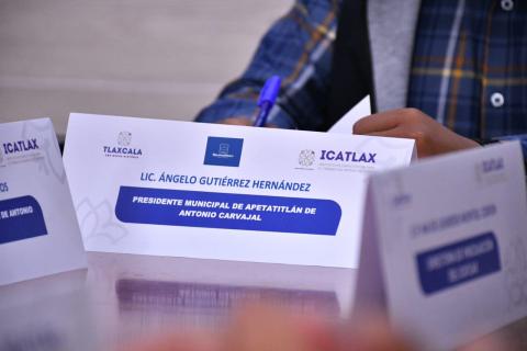 Ángelo Gutiérrez firma convenio con el Instituto de Capacitación para el Trabajo imagen 3