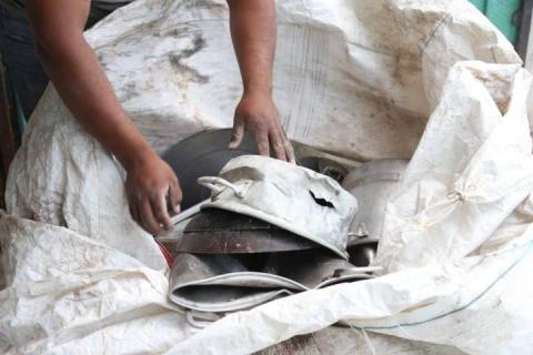 Material de reciclaje, sobre la carretera federal Tlaxcala-Texmelucan imagen 2