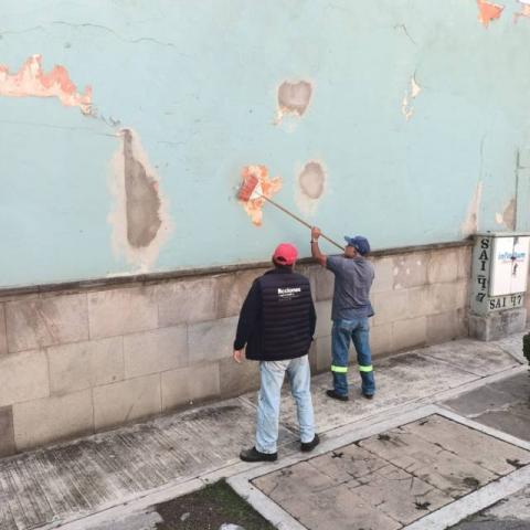 Inician trabajos de mejoramiento de imagen urbana del Colegio de Tlaxcala en Apetatitlán imagen 3