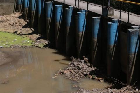 Vacían presa en Totolac imagen 1