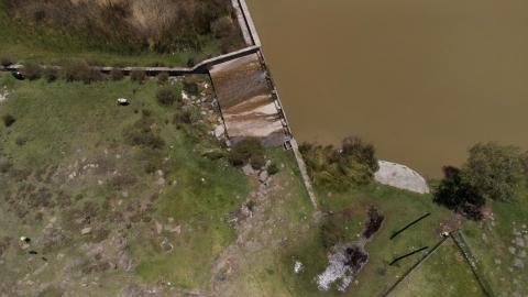 Disminuye el nivel de agua de la Laguna "El Ojito", en Apizaquito imagen 3