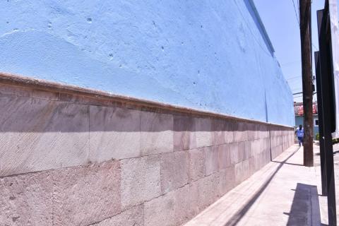 En Apetatitlán concluyen remozamiento de la fachada de El Colegio de Tlaxcala imagen 3