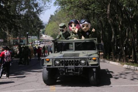 Realiza 23 Zona Militar paseo dominical imagen 1