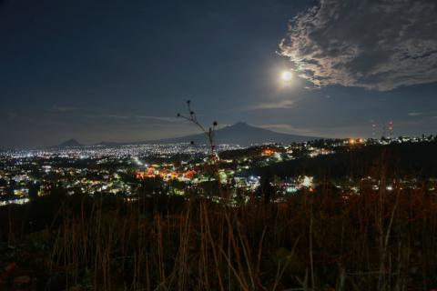 Superluna de Ciervo desde Tlaxcala imagen 2