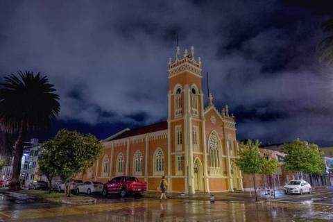 Aspectos de la ciudad de Apizaco bajo la lluvia imagen 3