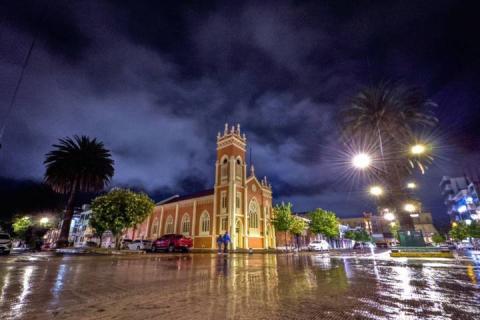 Aspectos de la ciudad de Apizaco bajo la lluvia imagen 7