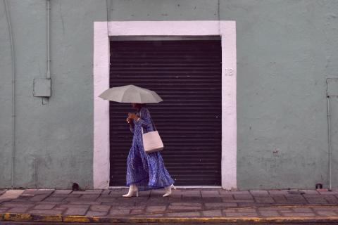 Primer lluvia de la semana en Tlaxcala imagen 2
