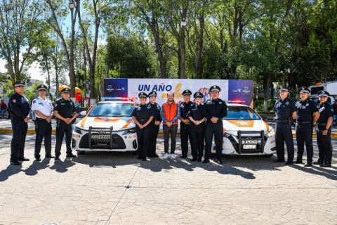 Entrega el alcalde Pablo Badillo una Patrulla Naranja en Apizaco imagen 5